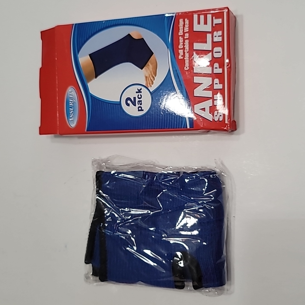 Assured 2 pack‎ ankle support NIB